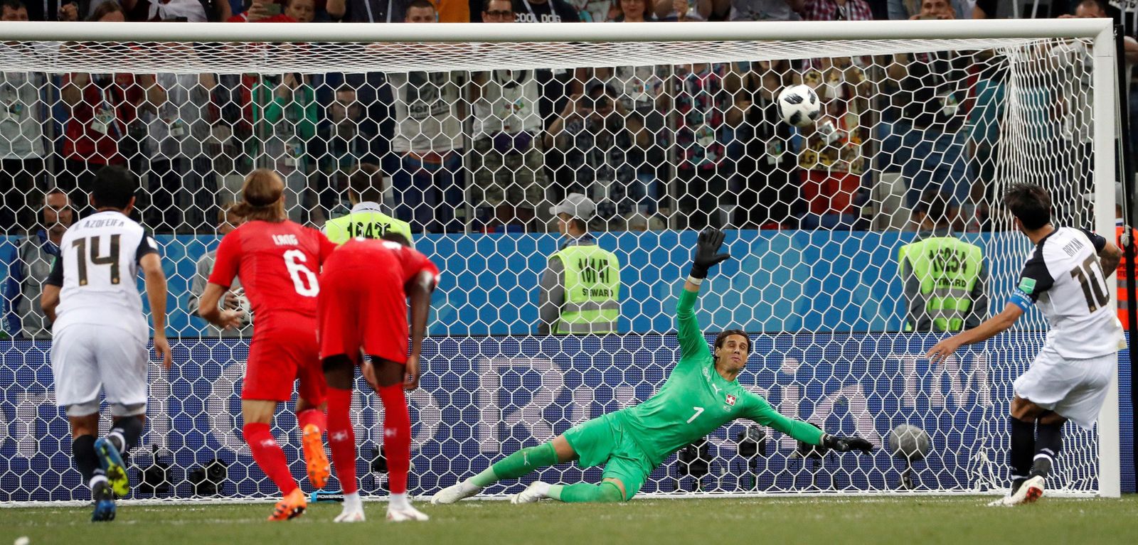 Las imágenes del Suiza-Costa Rica