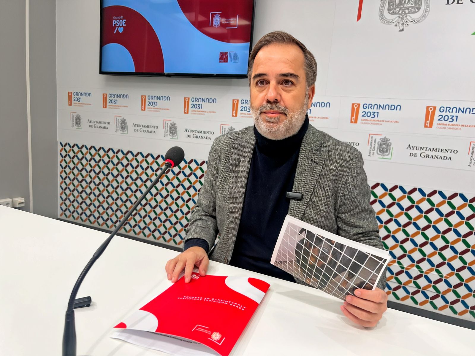 Jacobo Calvo, en rueda de prensa este viernes.