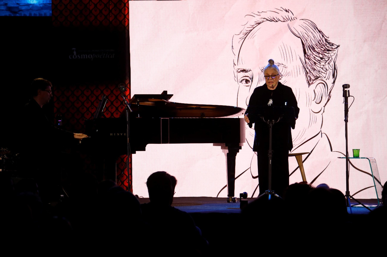 El homenaje de Lola Herrera a sus poetas predilectos en Cosmopoética, en imágenes