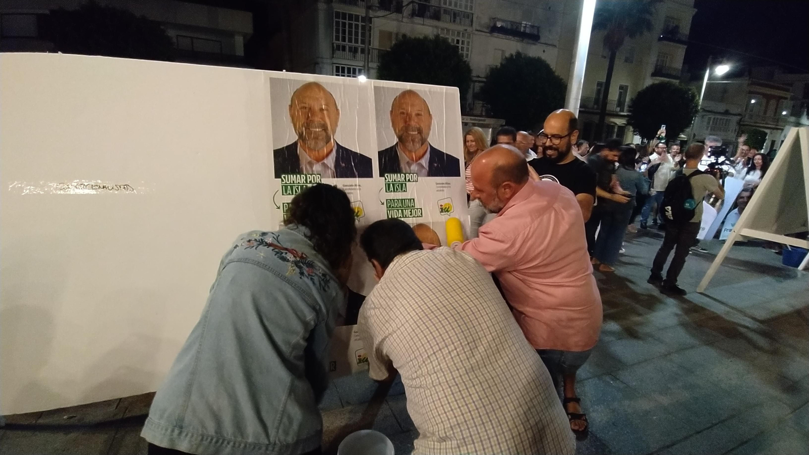 Las imágenes del comienzo de la campaña en San Fernando