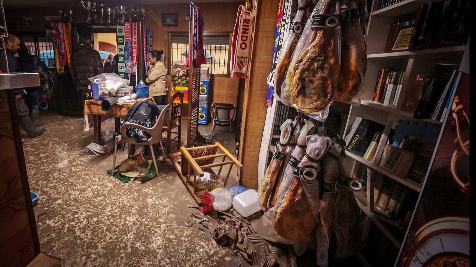 Interior del Bar Rabanito, en Guadalcacín.