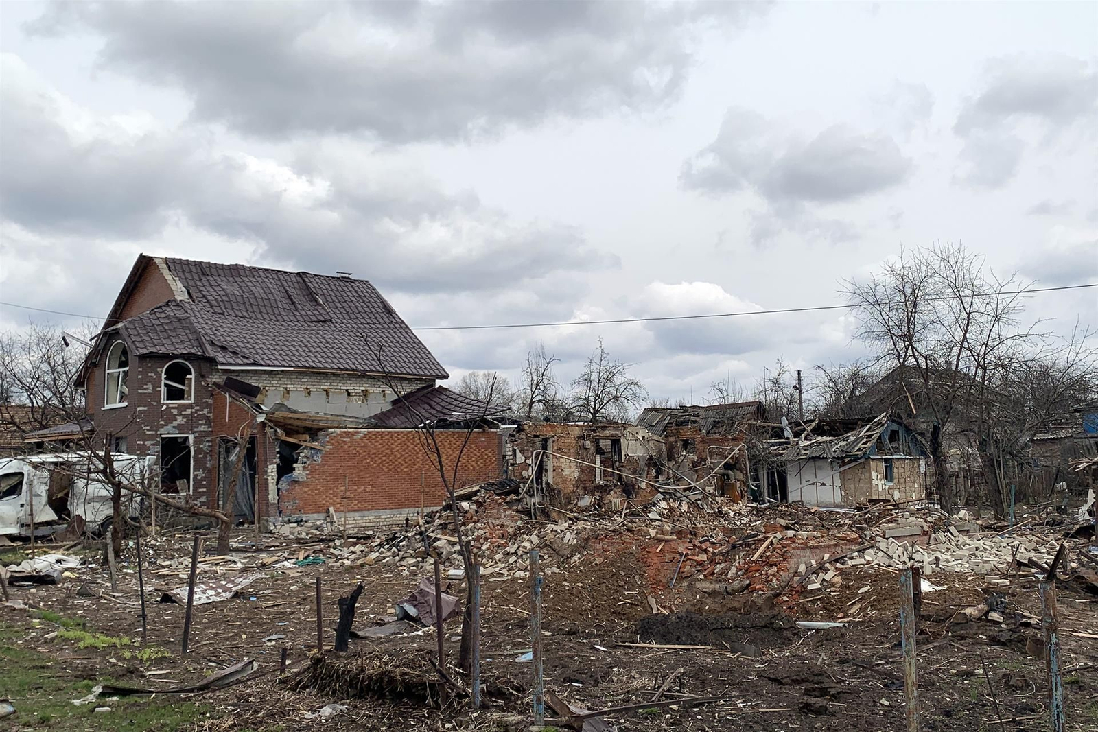 La localidad ucraniana de Chernigov fue la puerta de entrada del Ejército ruso para invadir el centro del país y llegar a Kiev. También ahí dieron sus últimos coletazos al completar la retirada al norte.