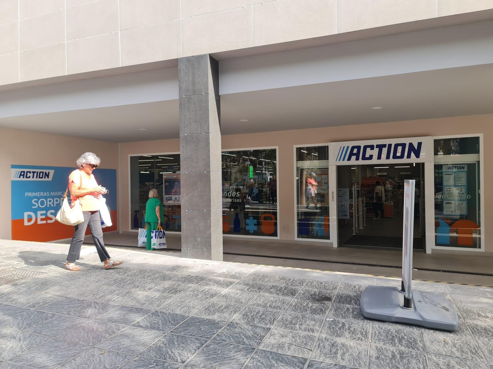 Tienda de Almería, situada en la Rambla.