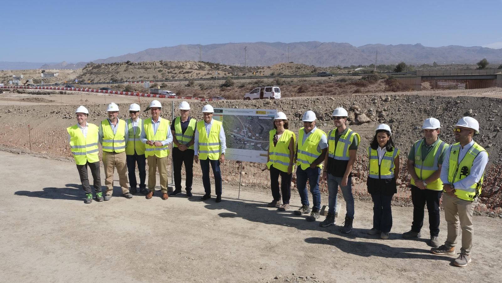 Las obras del nuevo enlace de Viator, en imágenes