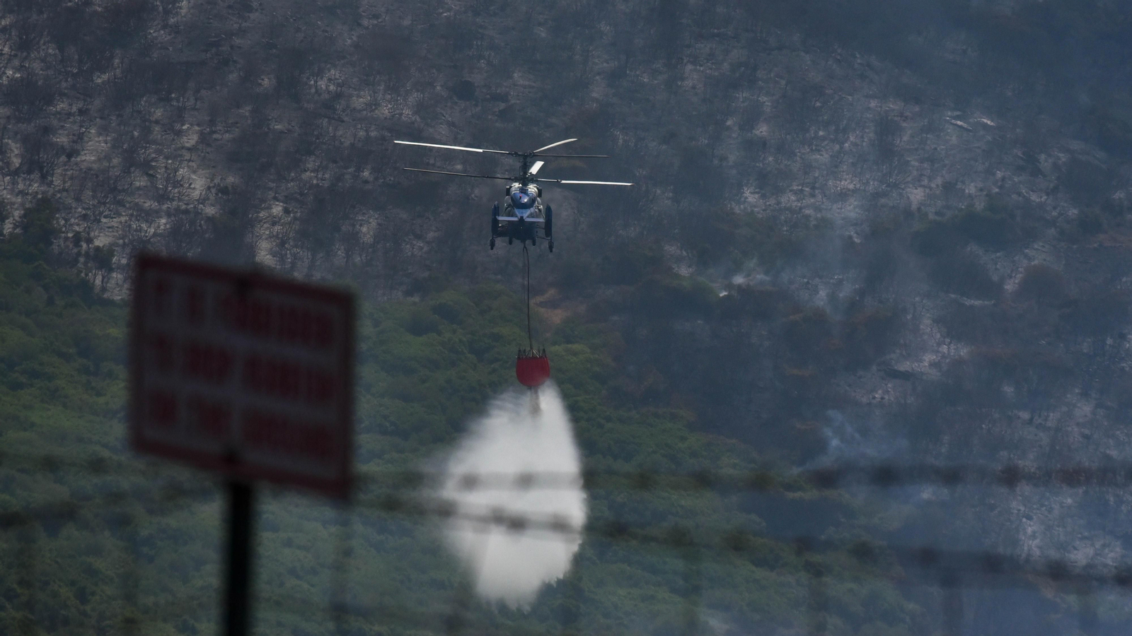 Las fotos del segundo dia del incendio en El Cuartón