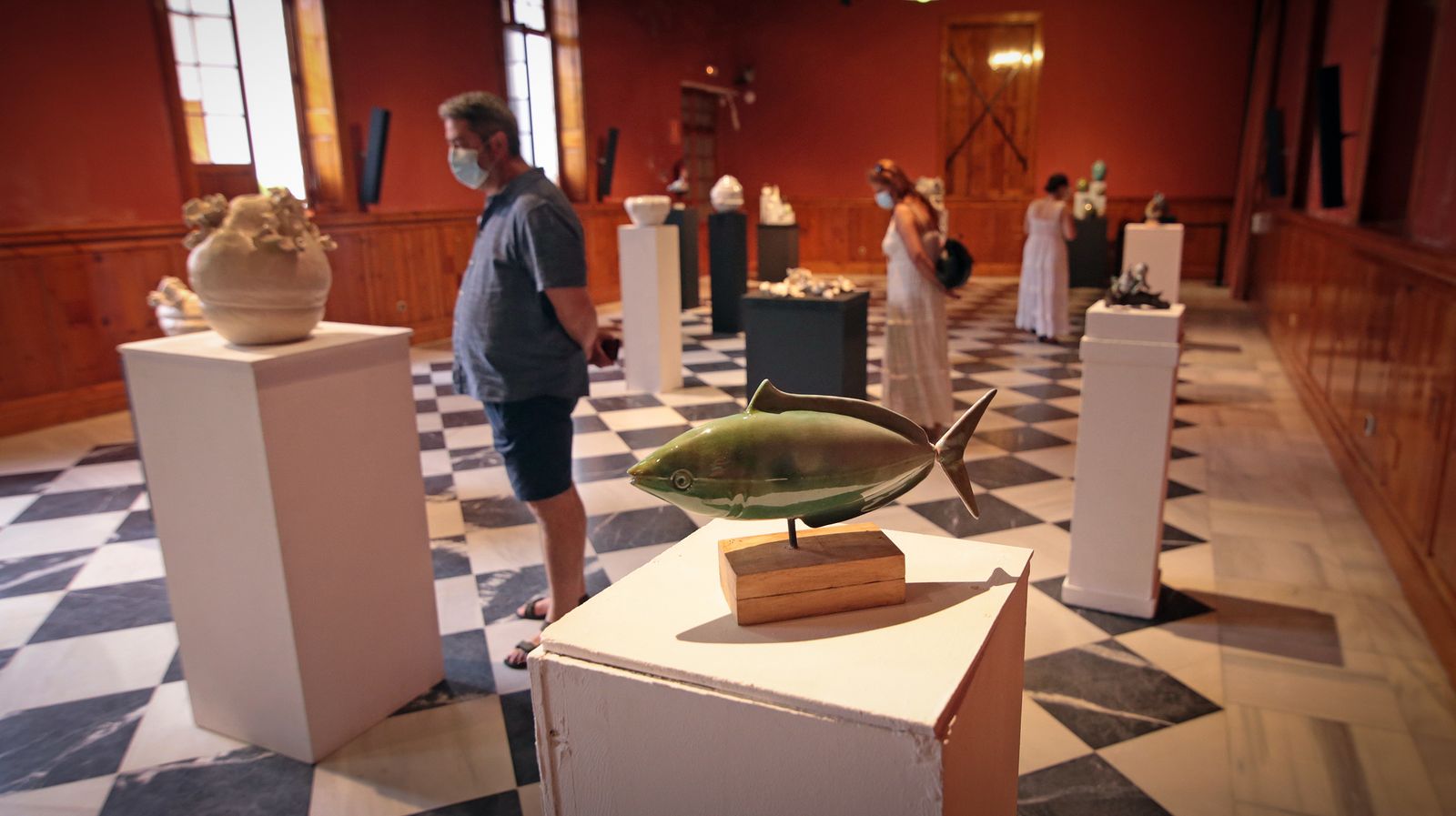 La exposición 'Cerámica Contemporánea' ya puede contemplarse en el Museo Arqueológico