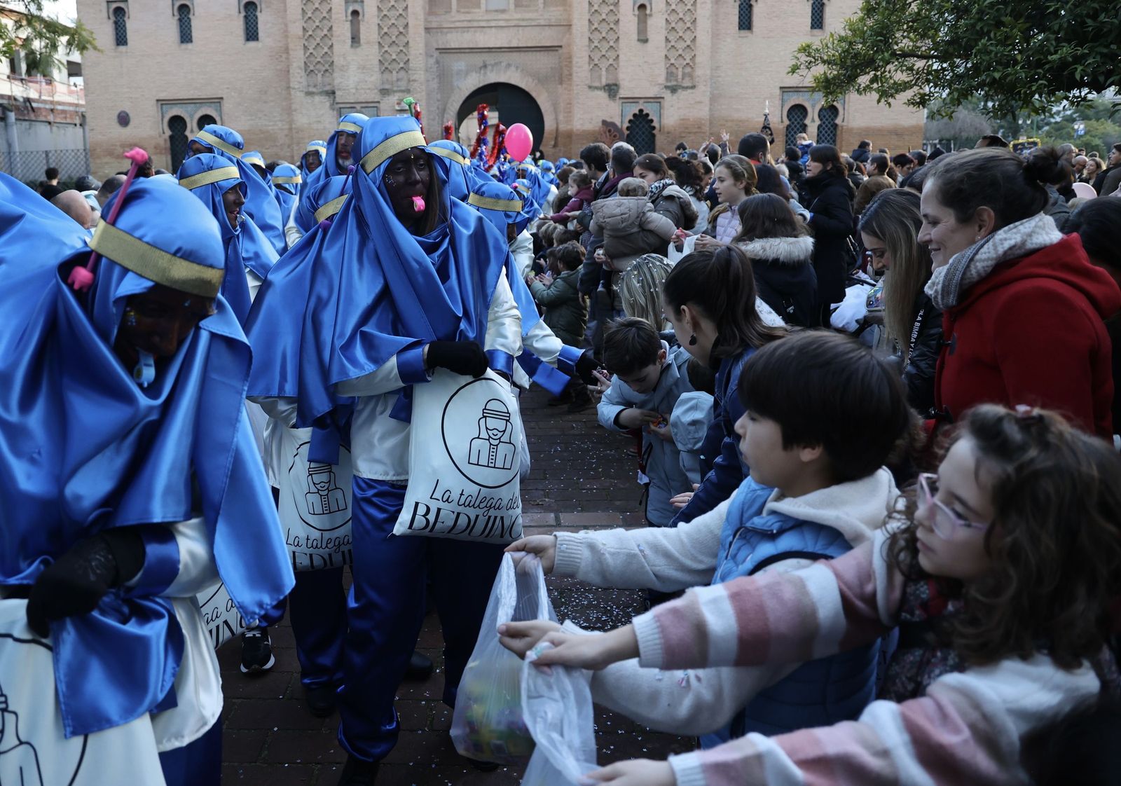 Las fotos del Heraldo de los Reyes Magos en Nervión
