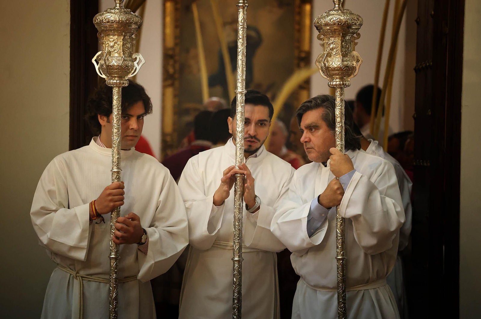 Domingo de Ramos 2025: Imágenes de la Misa presidida por el obispo de Huelva, Santiago Gómez, en la Catedral de Huelva