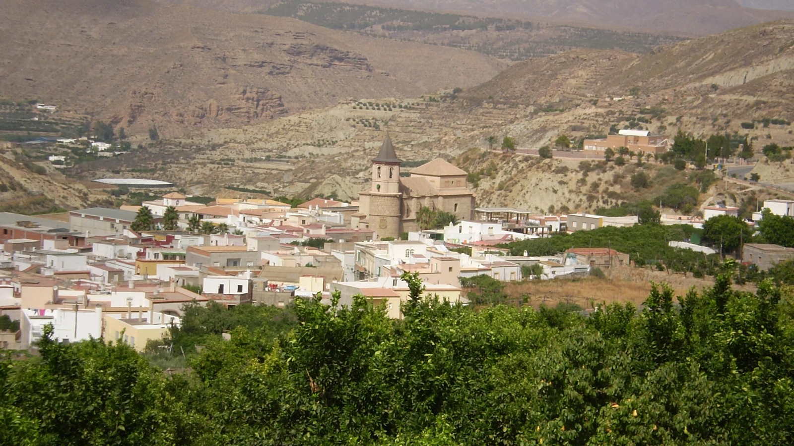 Panorámica de Huécija.