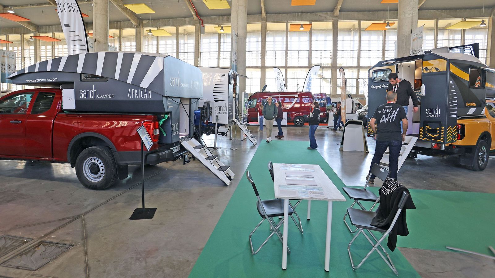 Inauguración del Salón Andaluz del Caravaning en Jerez