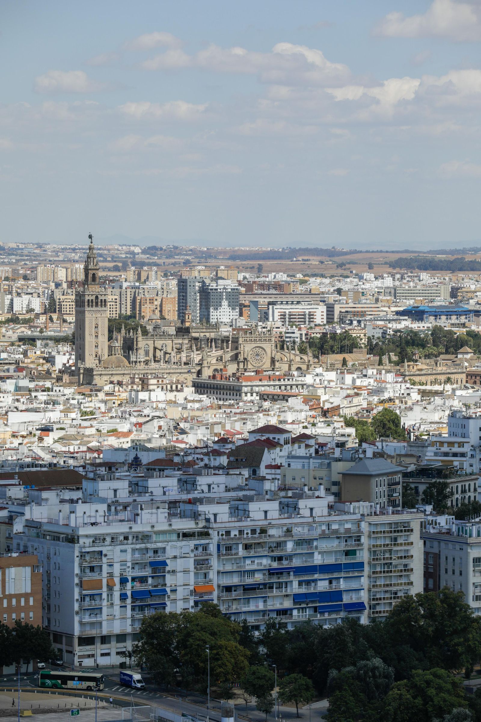 Vistas de Sevilla desde la Torre Pelli
