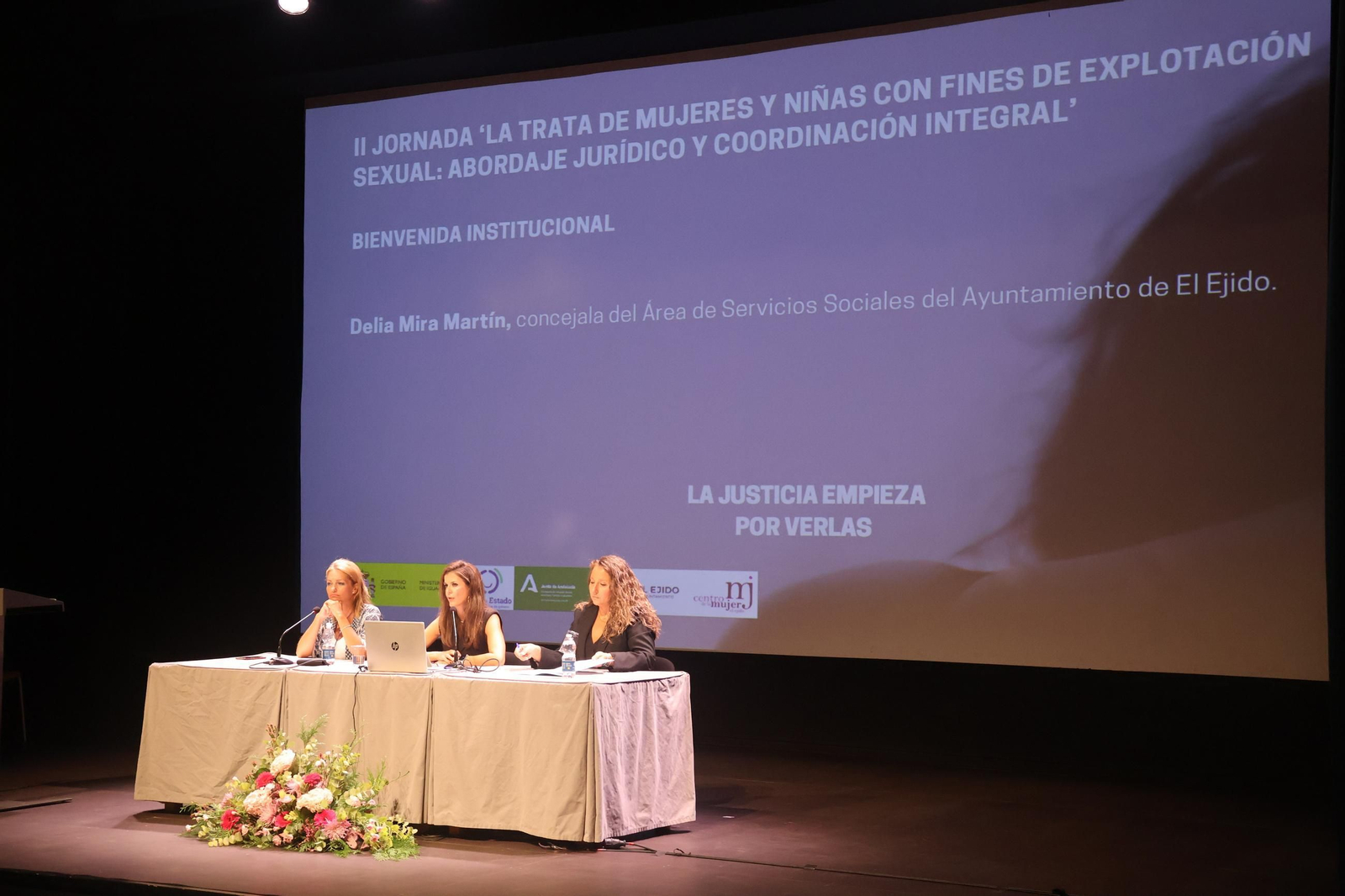 Jornadas en El Ejido sobre la explotación sexual y la trata.
