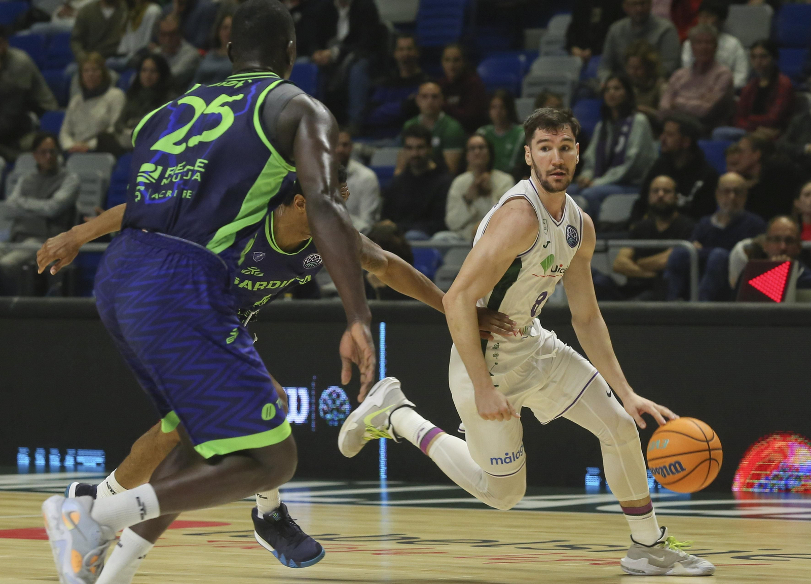 El Unicaja-Dinamo Sassari, en fotos