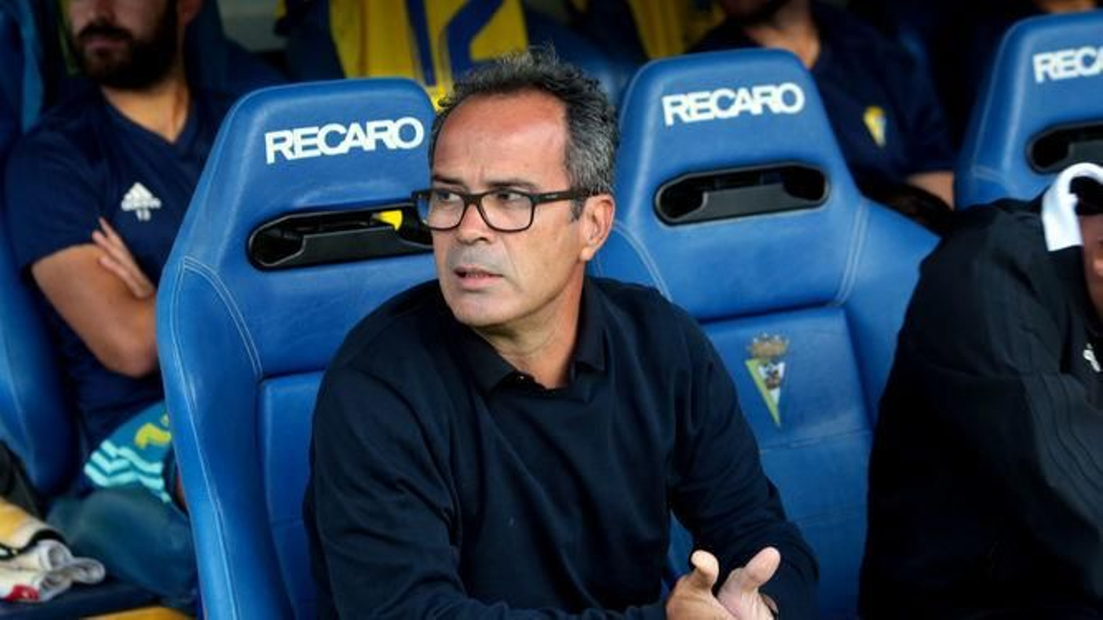 El entrenador del Cádiz CF, Álvaro Cervera.