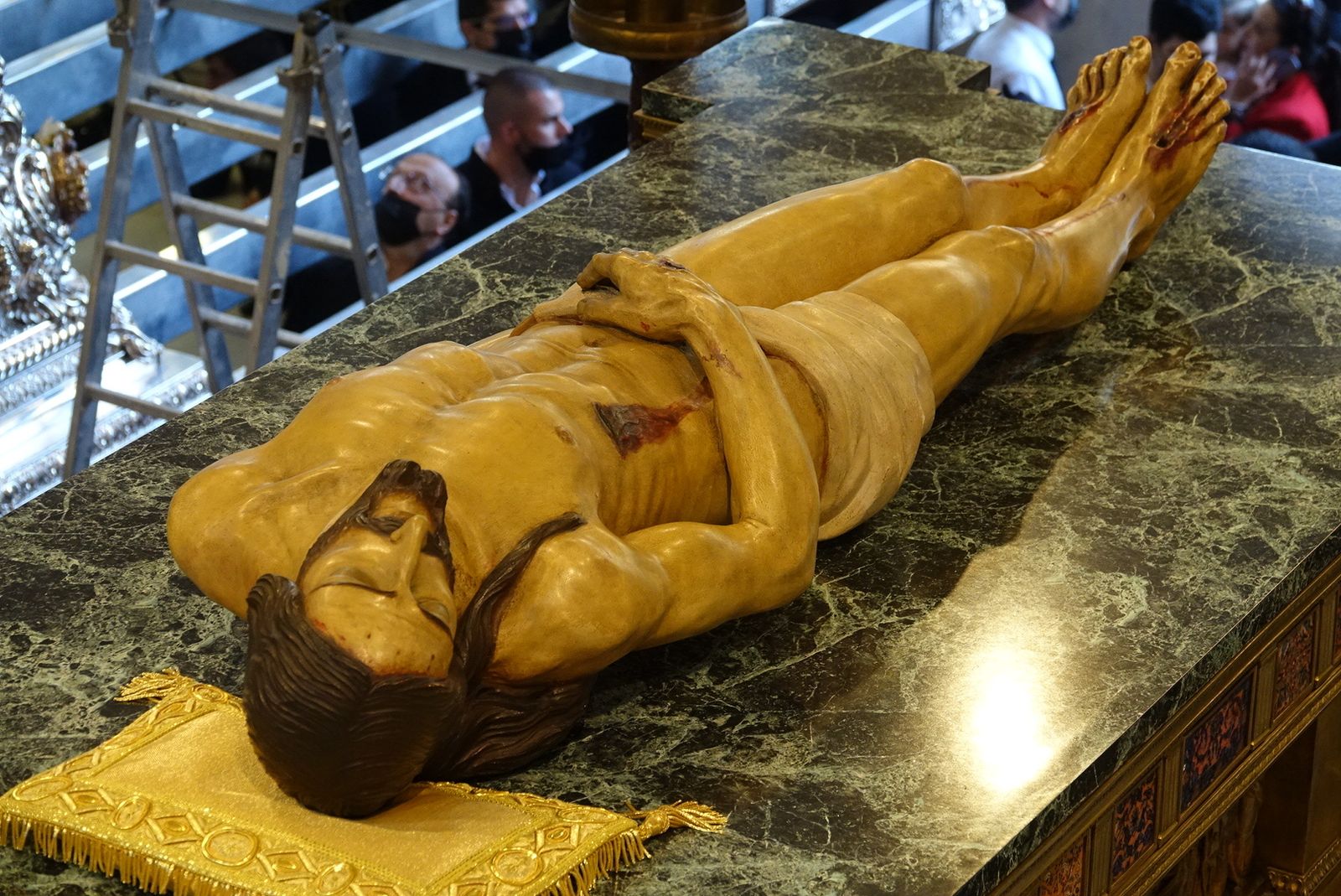 Las fotos del Sepulcro, en el Viernes Santo de Málaga