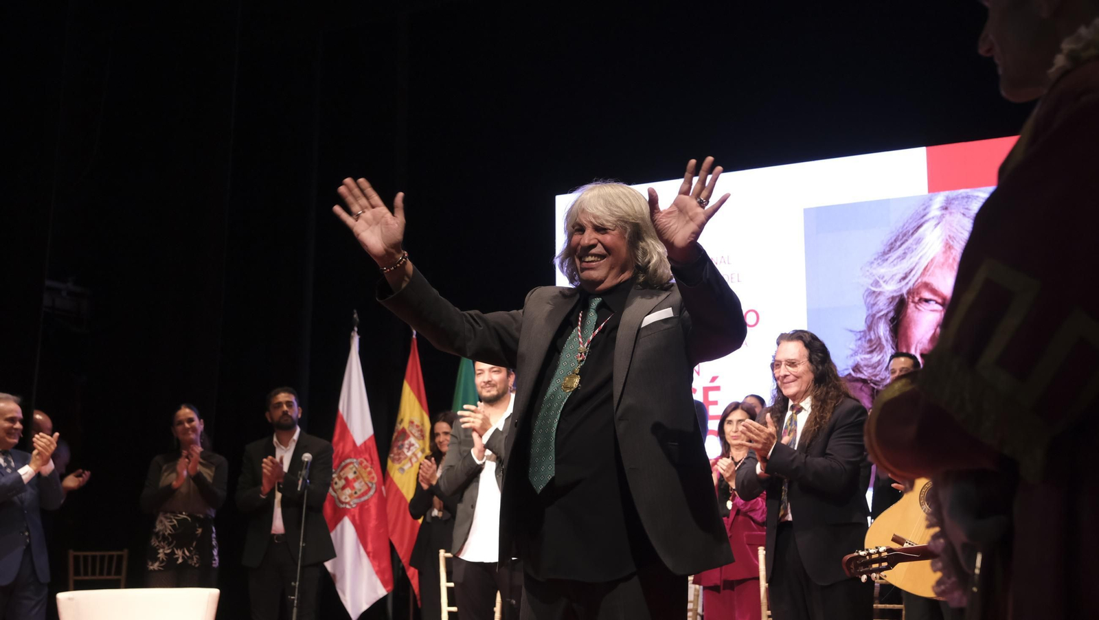 El cantaor José Mercé ya es Hijo Adoptivo de la Ciudad de Almería, en imágenes