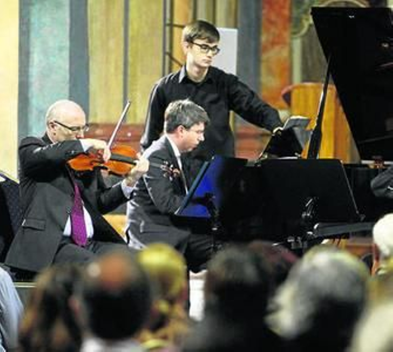 El concierto se celebró en el Oratorio San Felipe Neri.