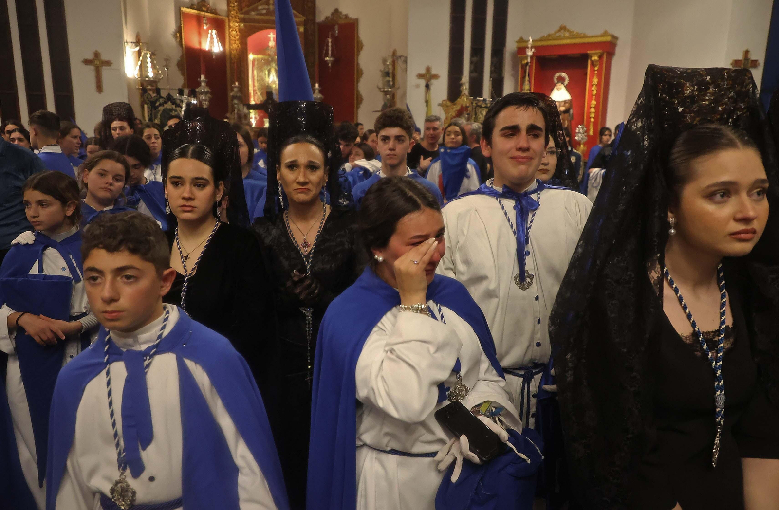 Fotos del Domingo de Ramos en Algeciras: La Borriquita y Oración en el Huerto