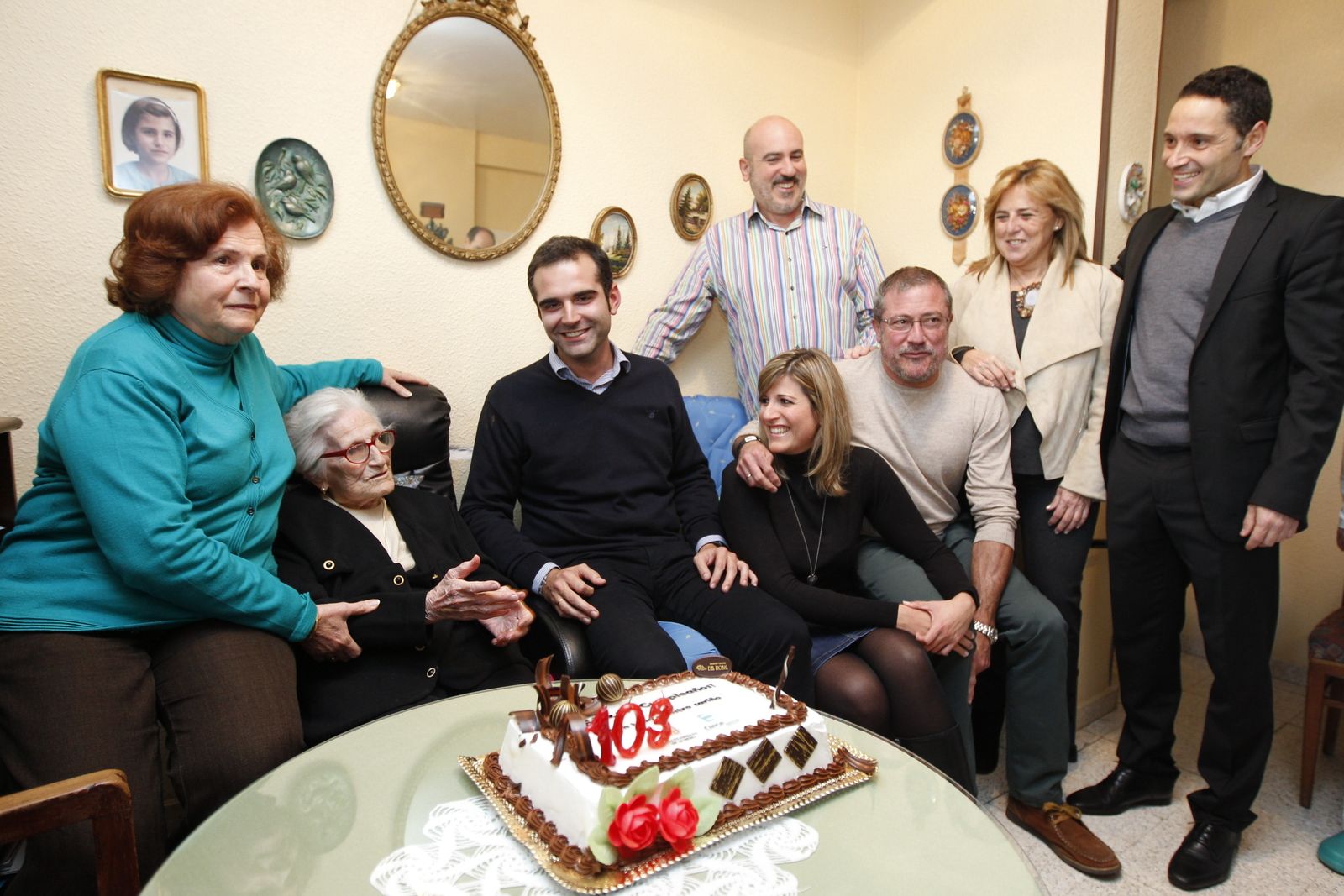 Ana Sáez Martínez cumple 103 años