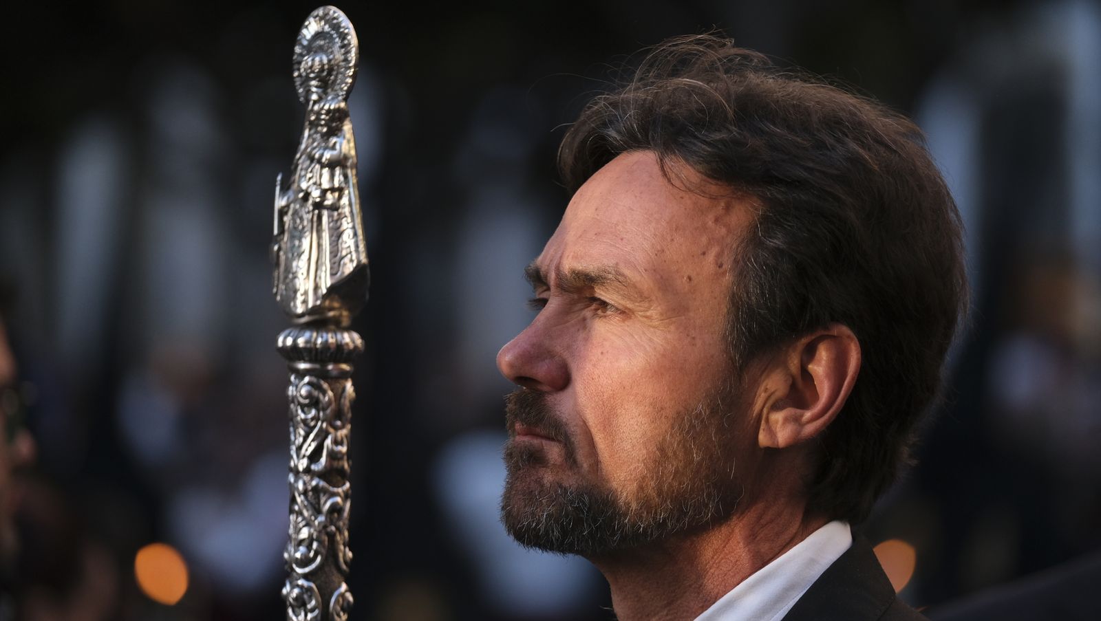 Procesión del Santo Entierro en Almería, en imágenes