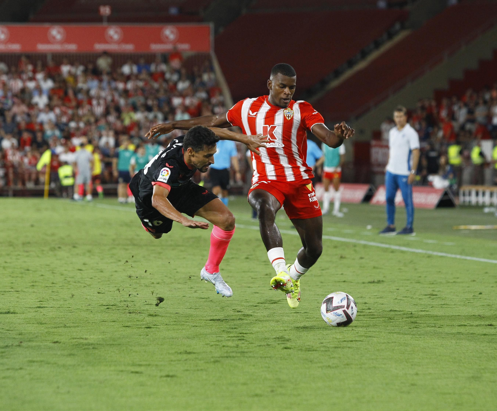 Imágenes del partido U.D. Almería-Sevilla F.C.