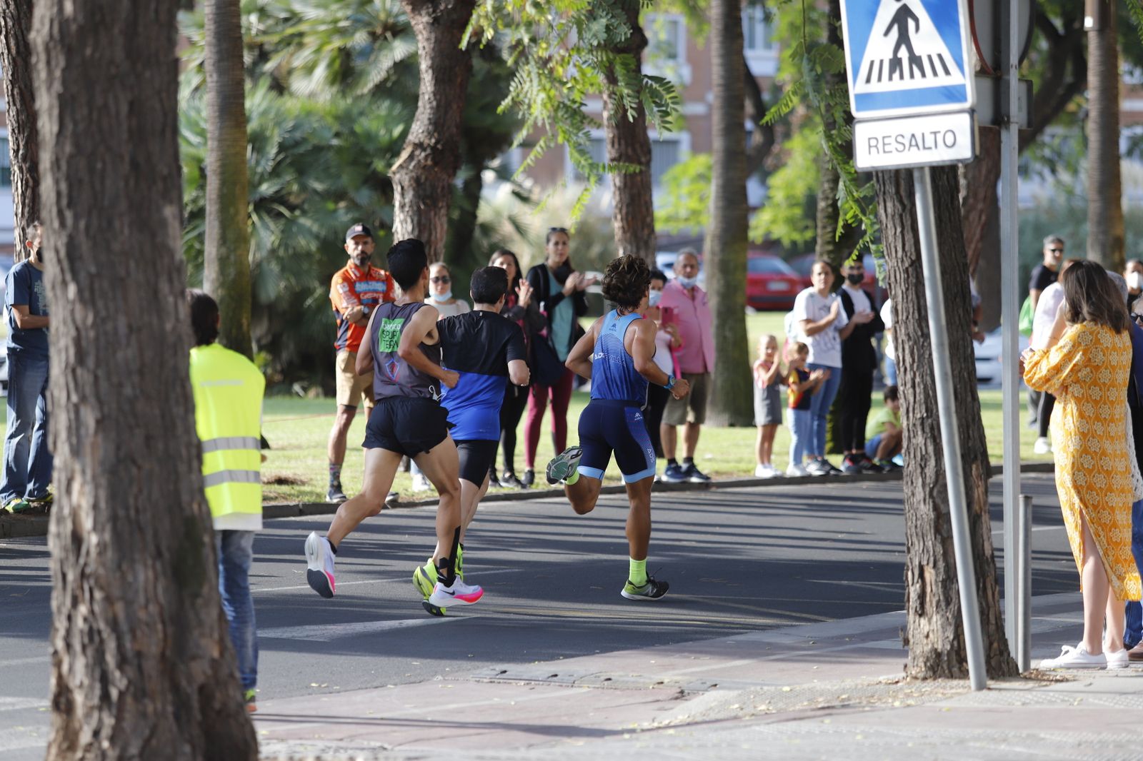 Las imágenes de la vuelta a Huelva de atletismo