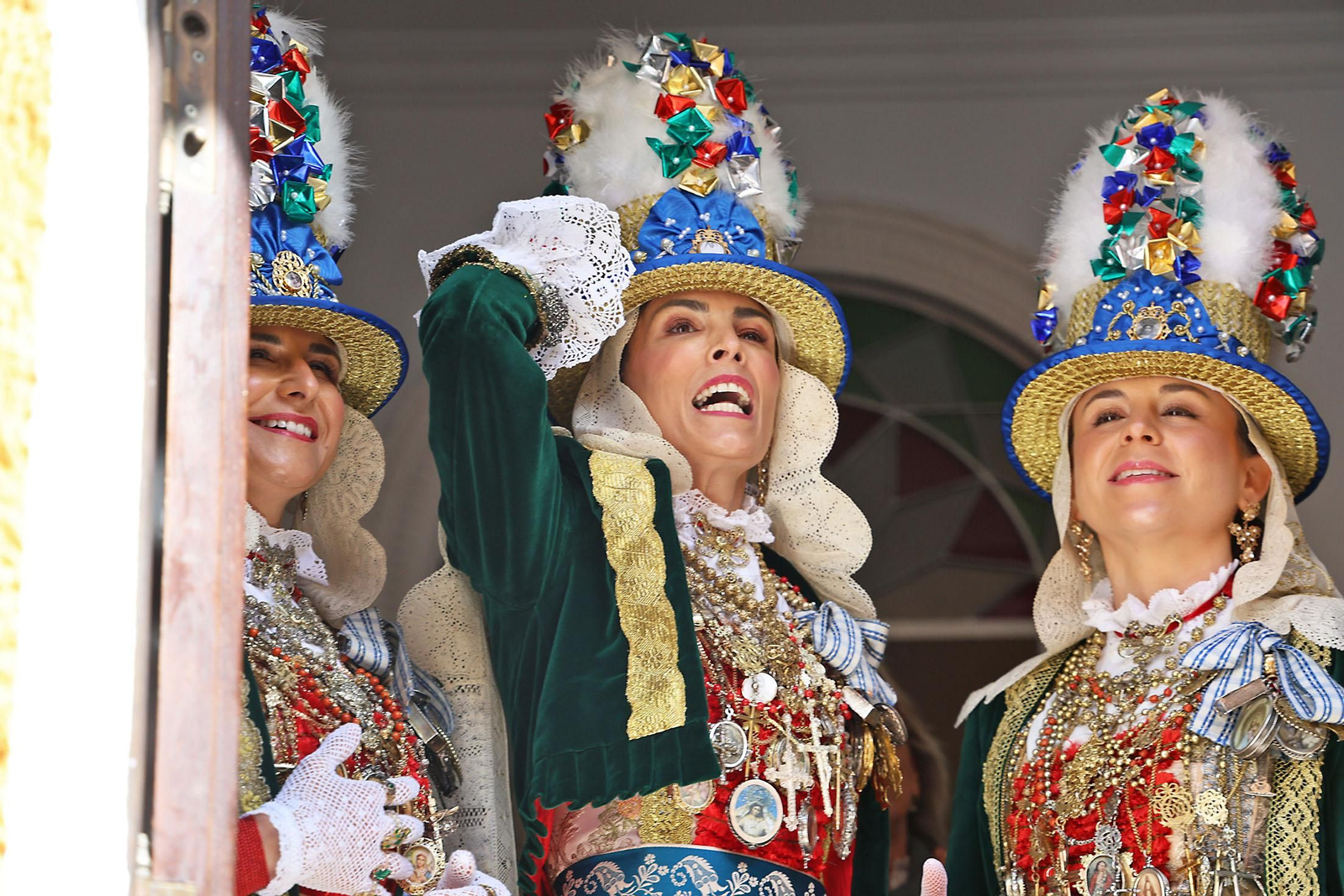 Las imágenes de la romería de San Benito Abad en el Cerro del Andévalo de Huelva