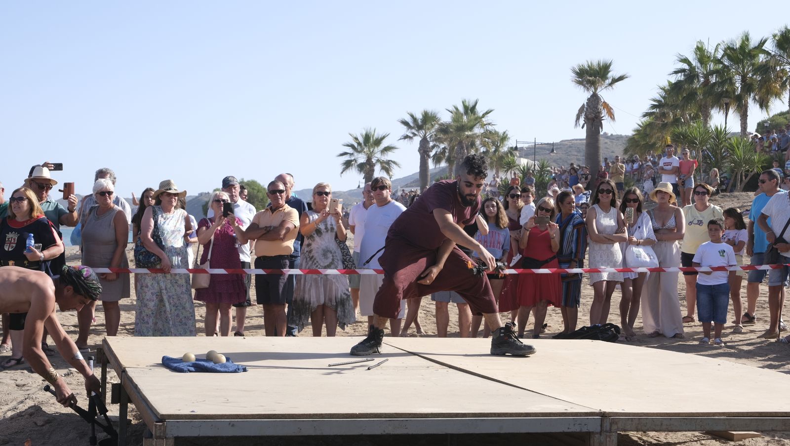 Imágenes del Torneo Medieval en la Playa del Lance. Moros y Cristianos de Mojácar