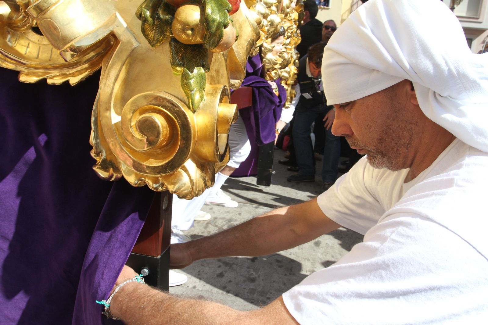 Imágenes de las Tres Caídas. Lunes Santo.