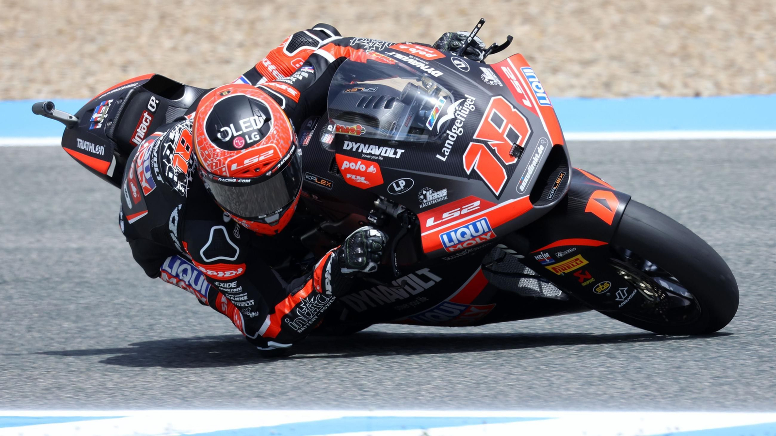 Imágenes de los entrenamientos de Moto2 del Viernes en Jerez