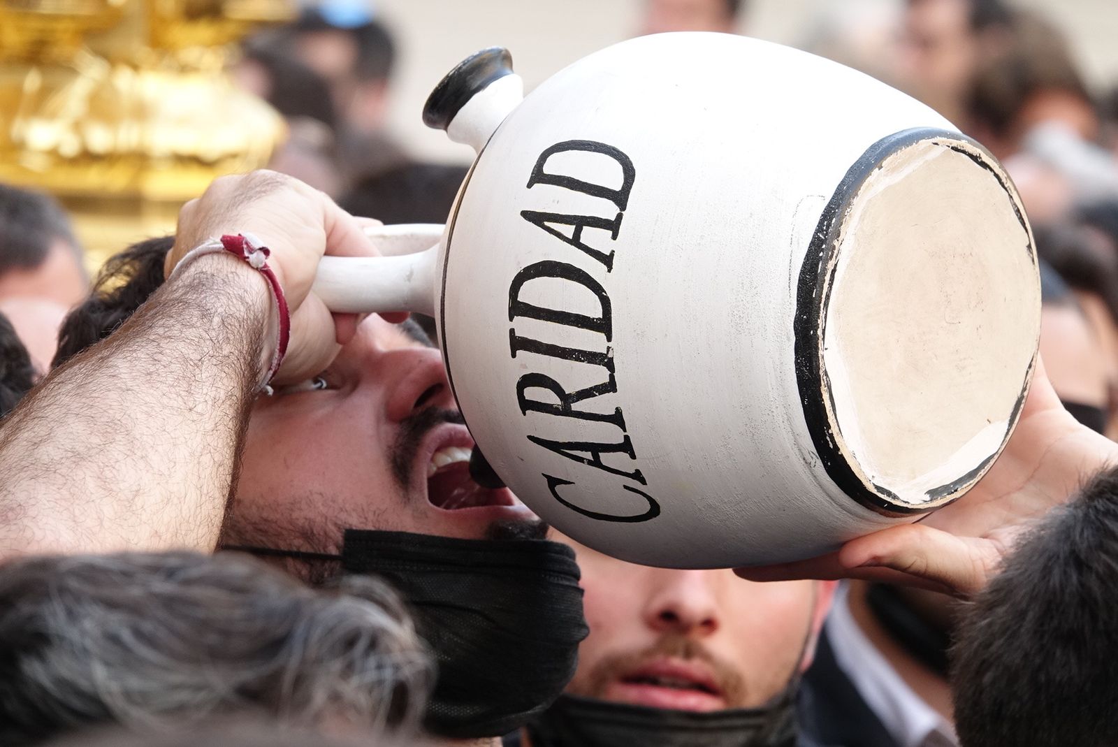 Las fotos de la cofradía del Amor, en el Viernes Santo de Málaga