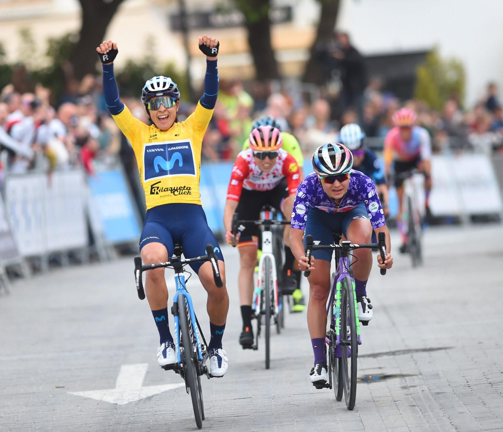 Arlenis Sierra vence en la segunda etapa.