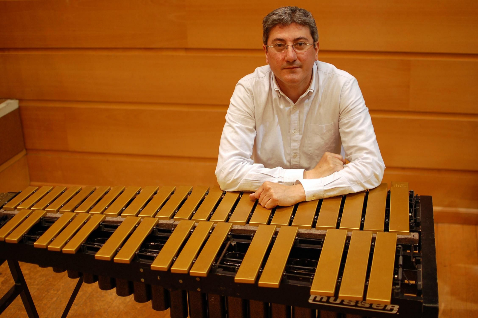 El vibrafonista Arturo Serra.