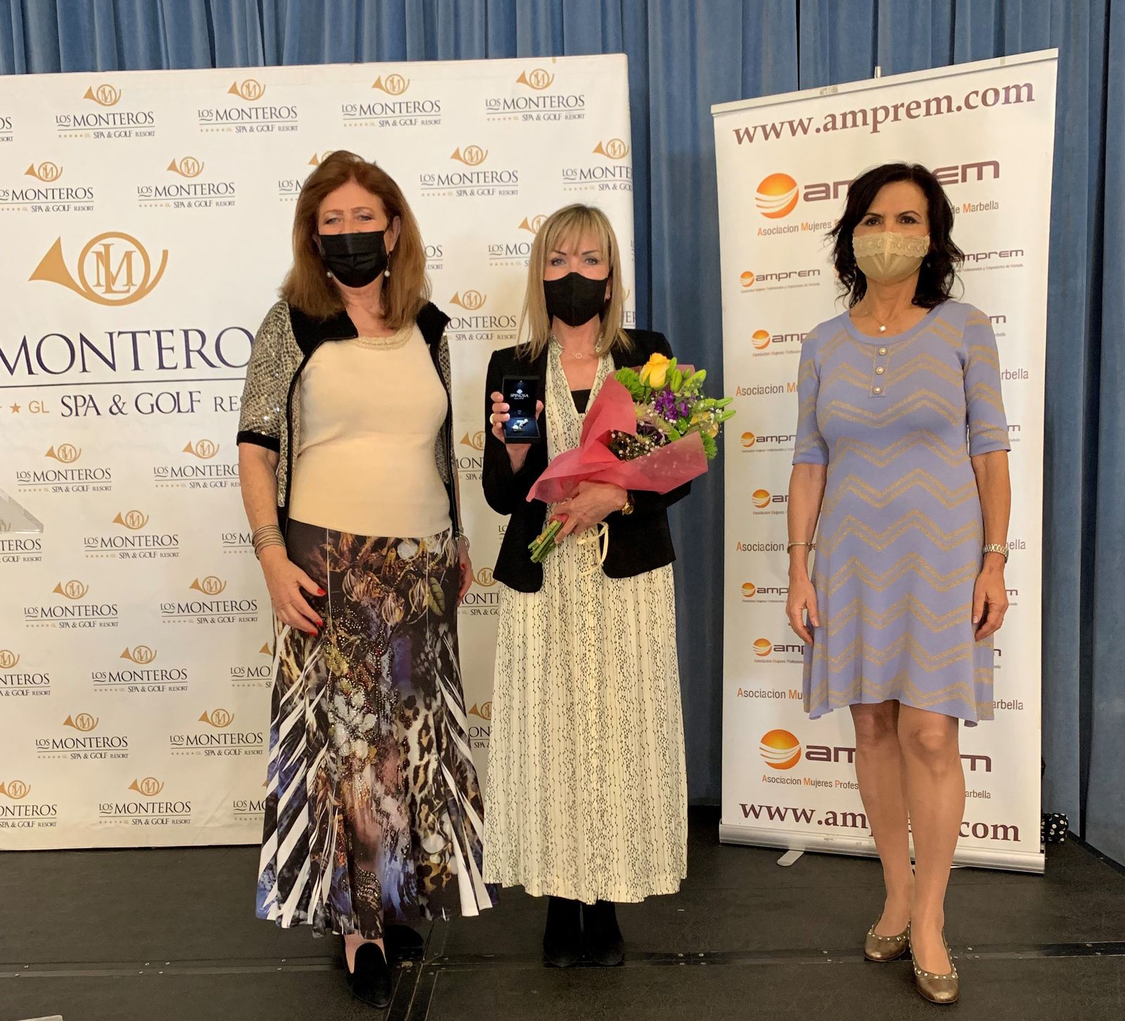 Mercedes Mengíbar, de Vithas en Andalucía, en el acto celebrado en Marbella.