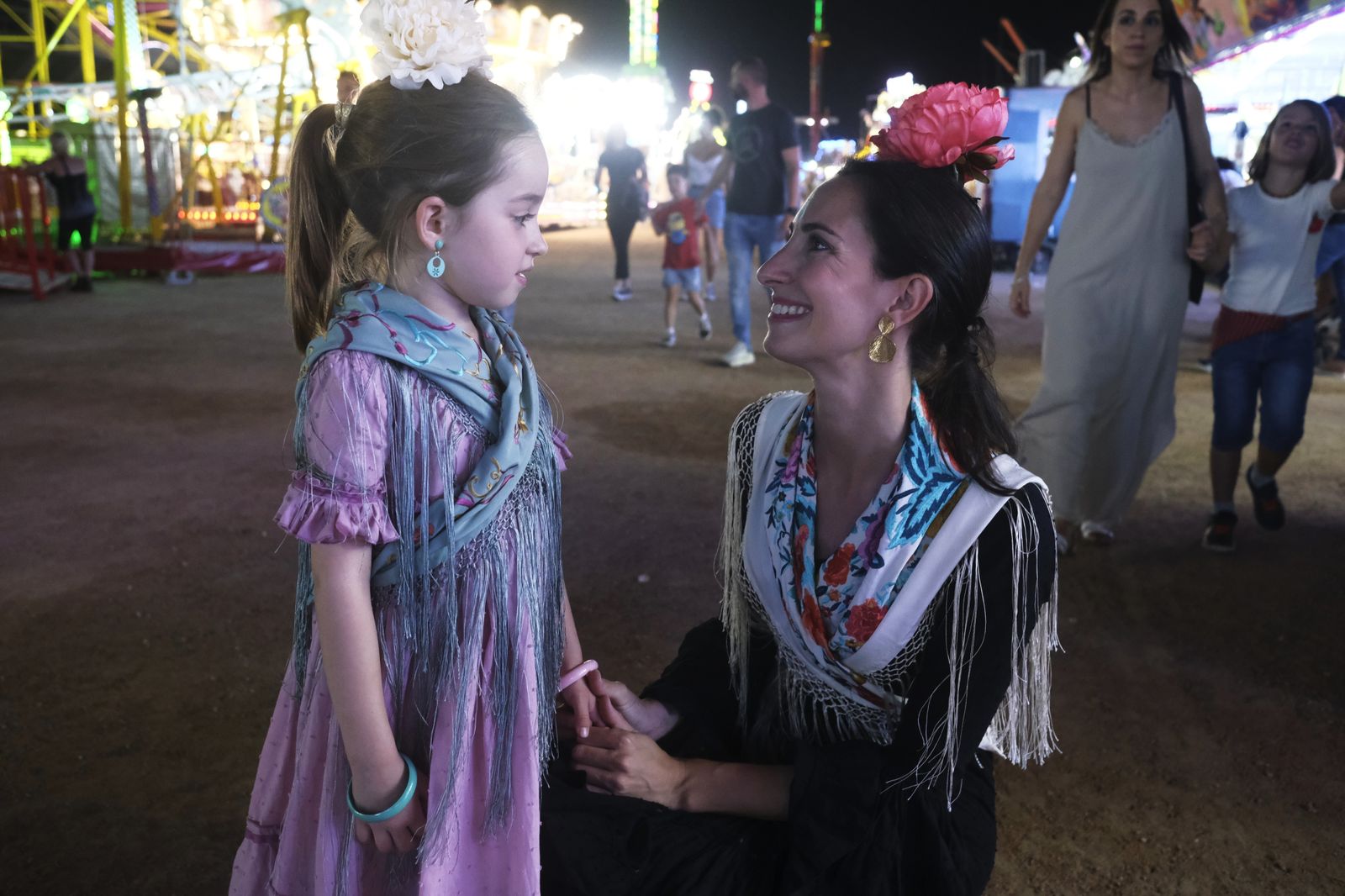 Ambiente en el primer día de la Feria de Córdoba 2022, en imágenes