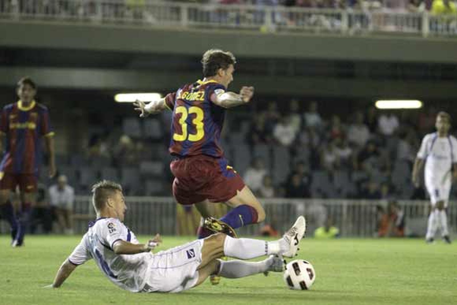 El Deportivo encadena su segunda derrota liguera sin dar excesivos síntomas de mejoría en su juego

Foto: LOF