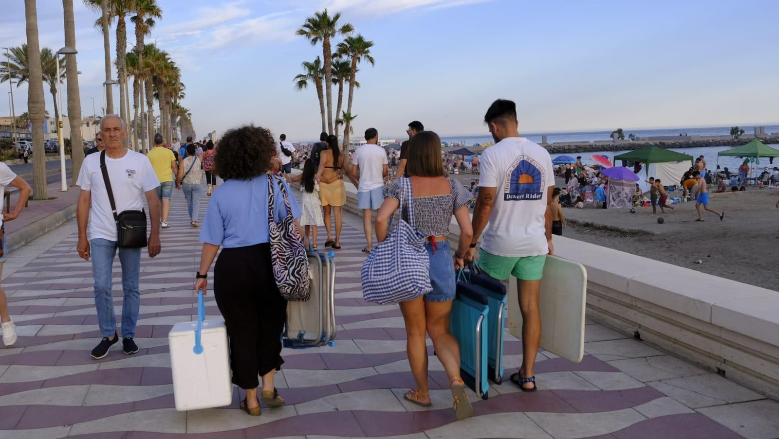 Imágenes de la celebración de San Juan en Almería capital