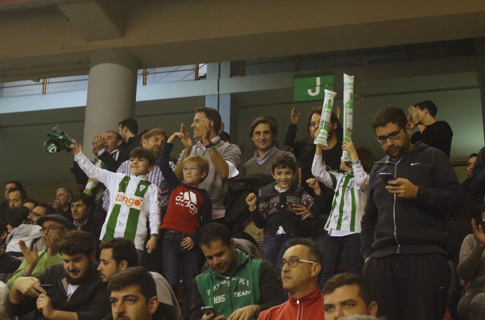 Fotografías de la victoria del Córdoba Patrimonio de la Humanidad ante el Burela