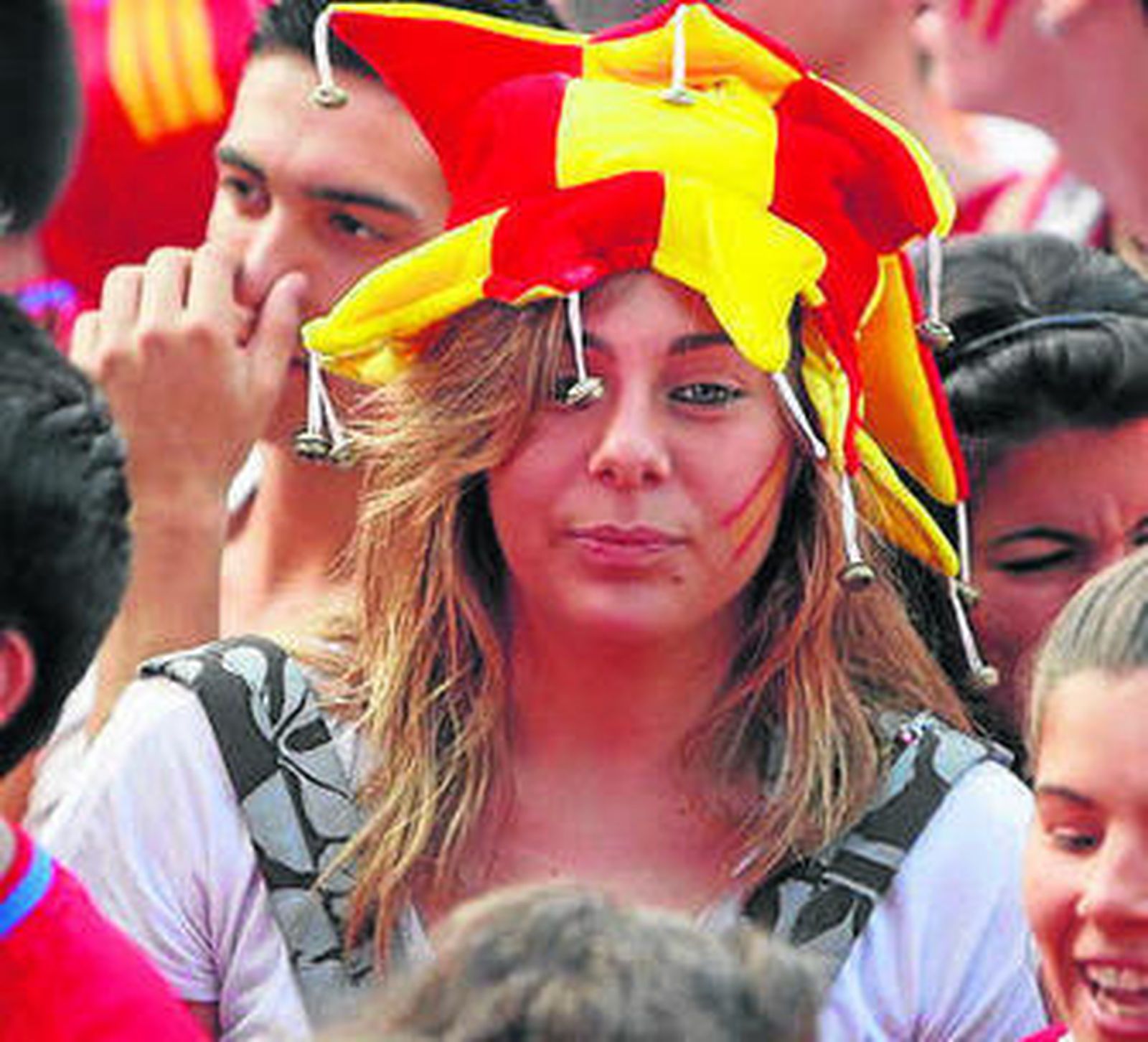 Pasión por La Roja en la carpa del MundiAL