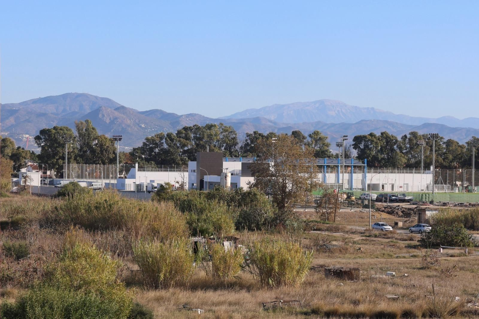 Así van las obras de La Academia del Málaga a días de su inauguración