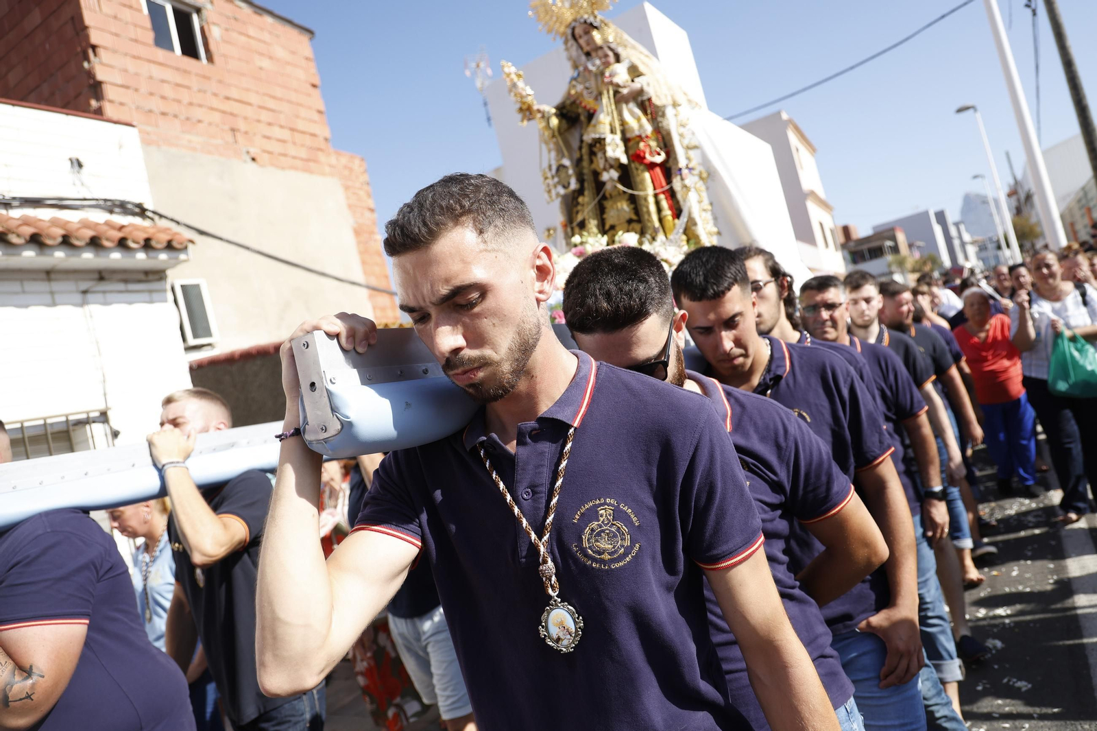 Fotos de la procesión de la Virgen del Carmen en La Línea