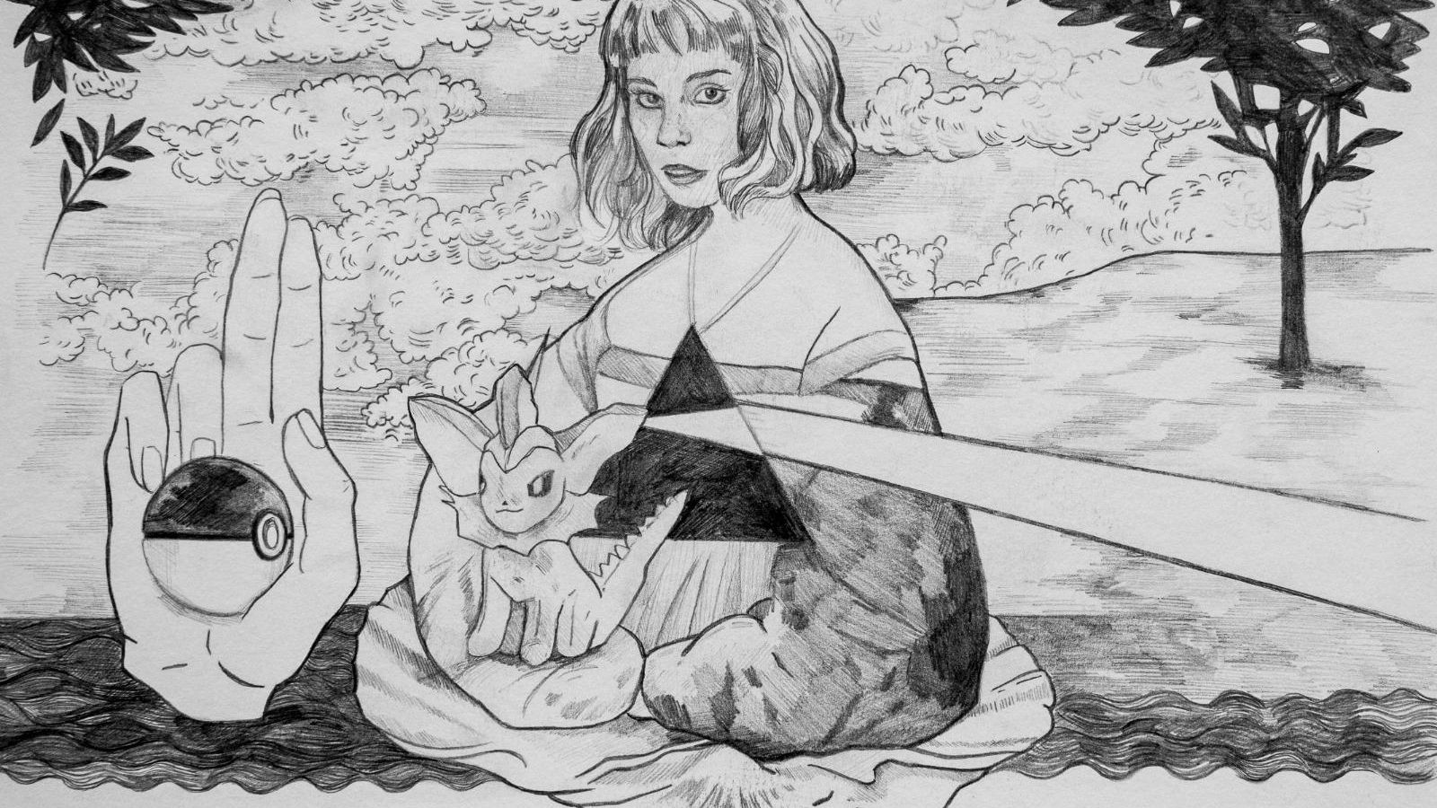 Una obra de 'Los habitantes de la salsa barbacoa'.