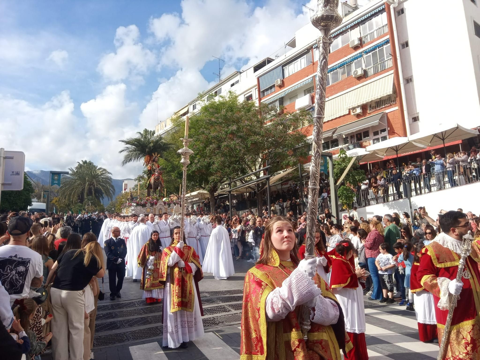 La Pollinica el Domingo de Ramos en Marbella, en imágenes