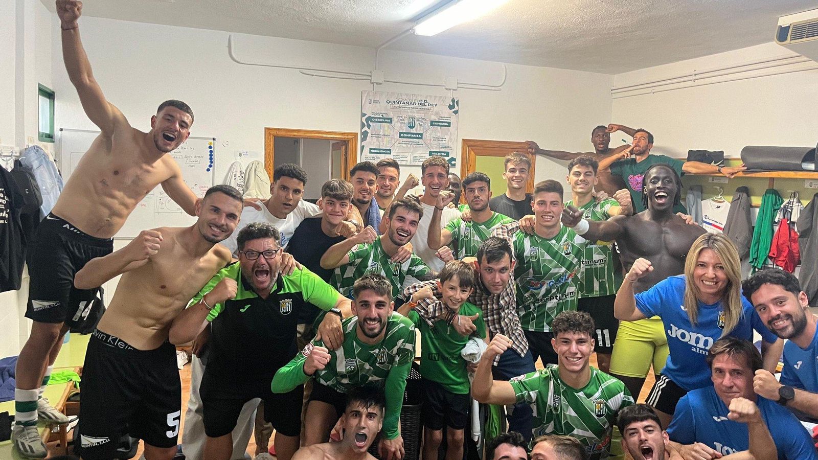 El conjunto conquense celebra una de sus victorias por la mínima.