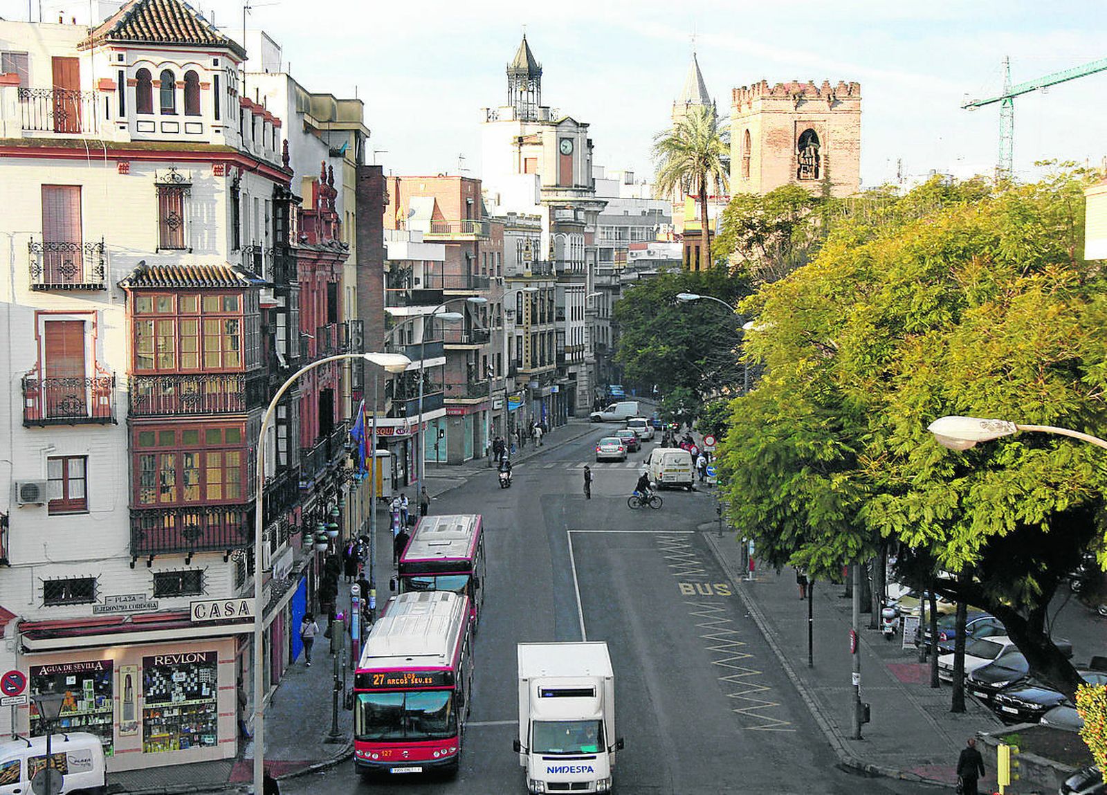 Imagen área de la Plaza Ponce de León.