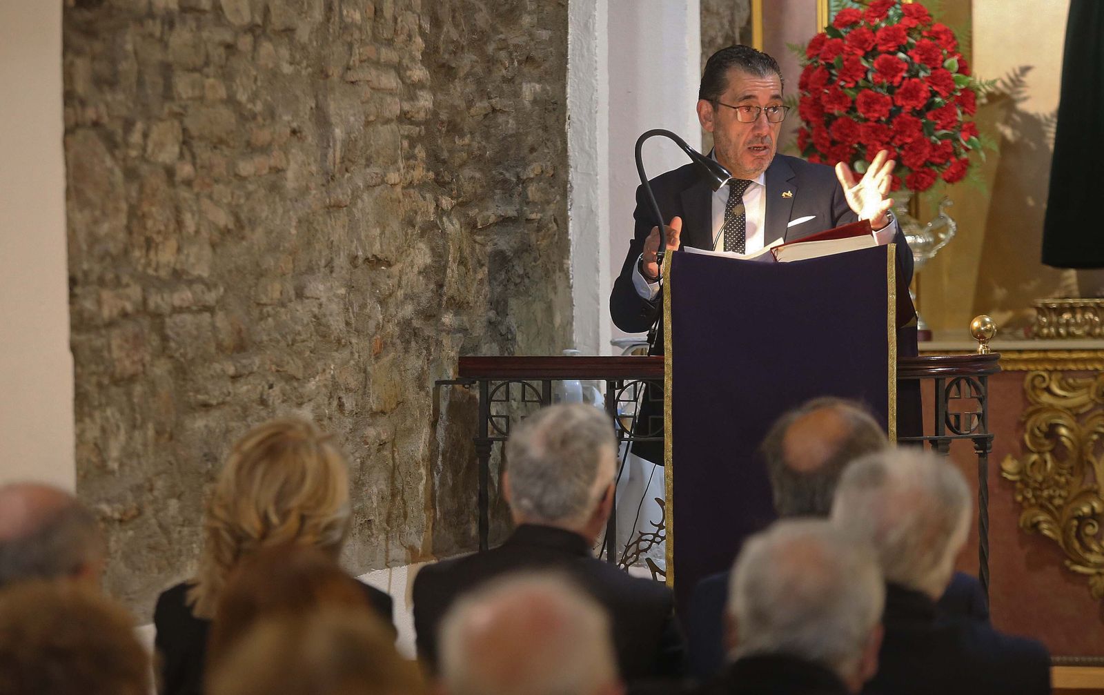 La inauguración del curo cofrade la Asociación Cultural de Tertulia Cofrade La Levantá, en imágenes