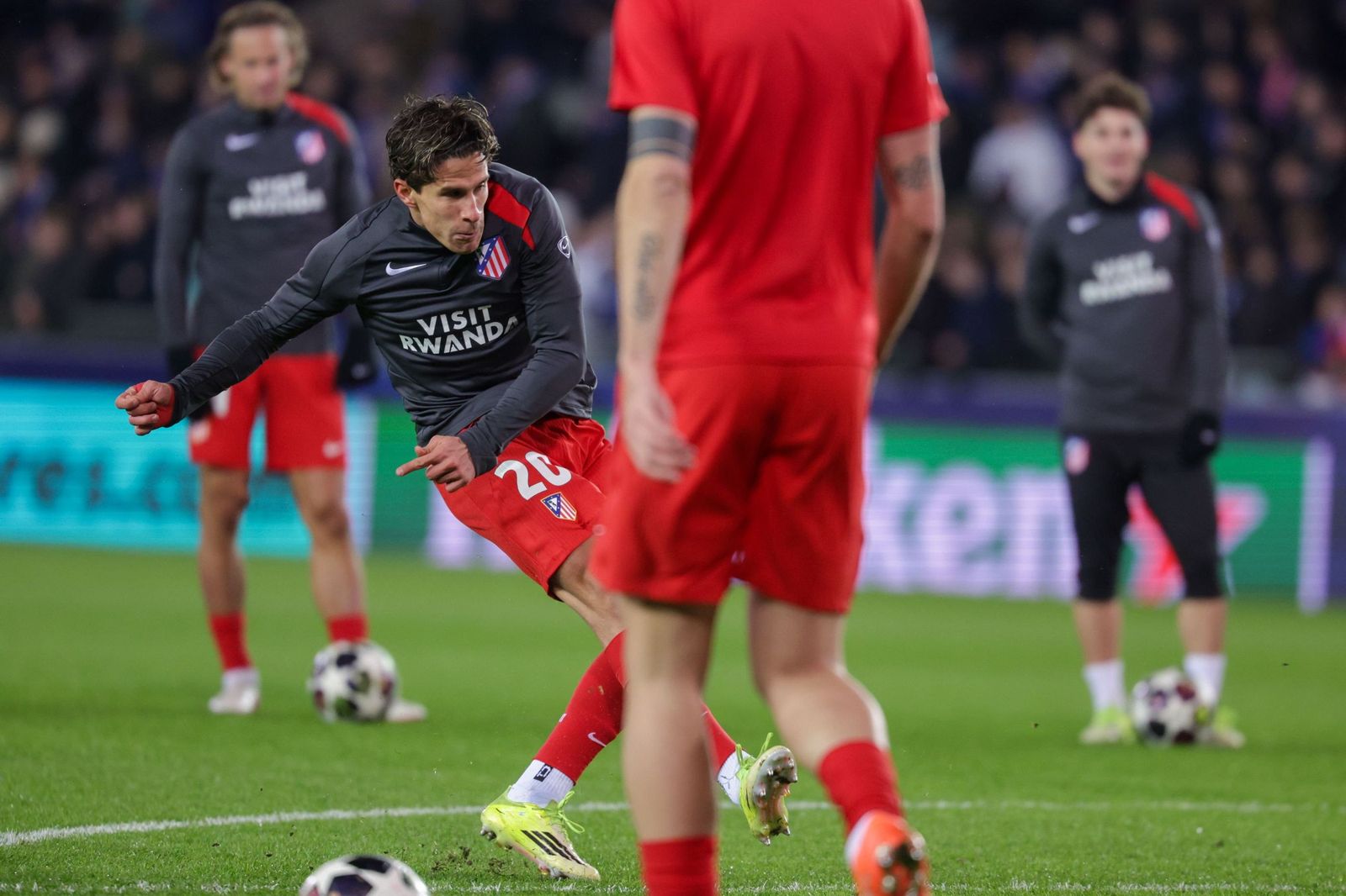 Las fotos del Brujas-Atlético de Madrid