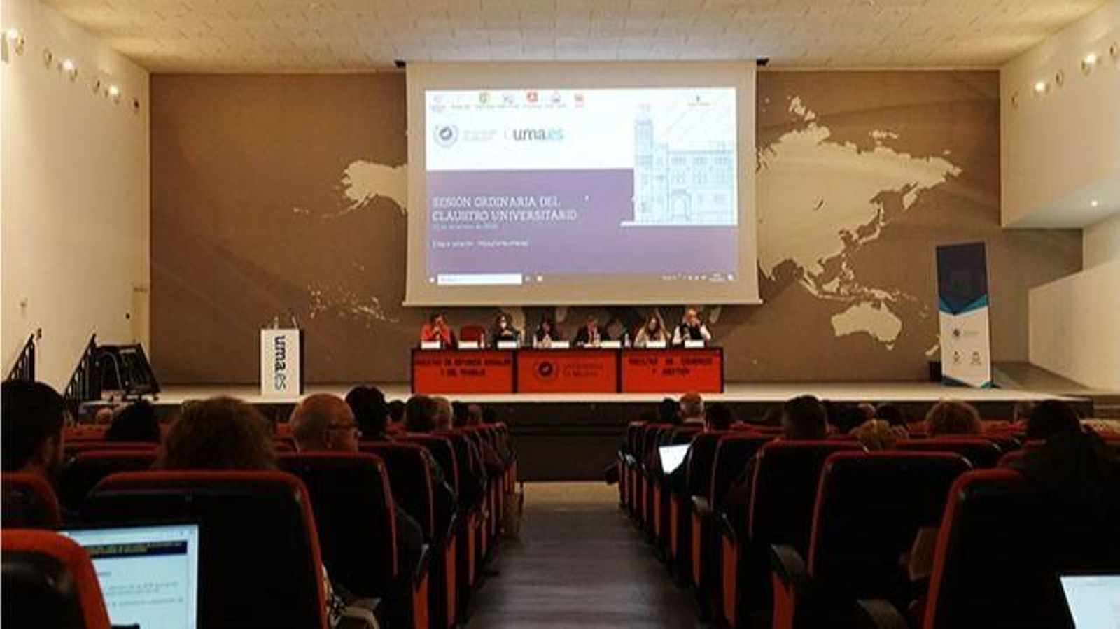 Claustro de la Universidad de Málaga