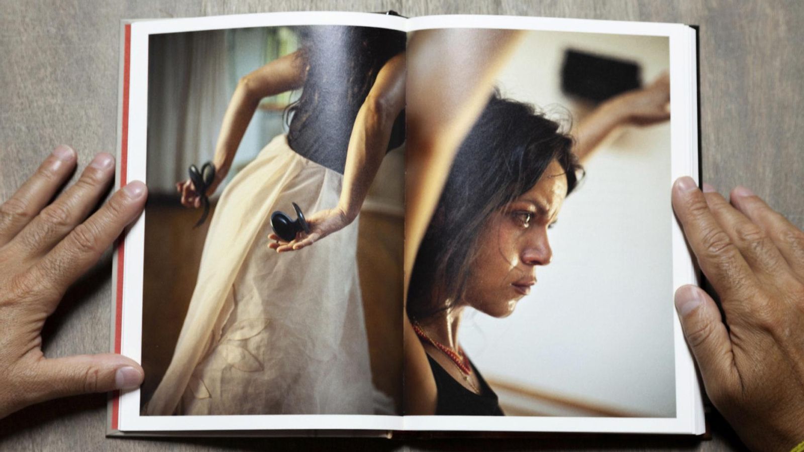 Dos páginas del libro.