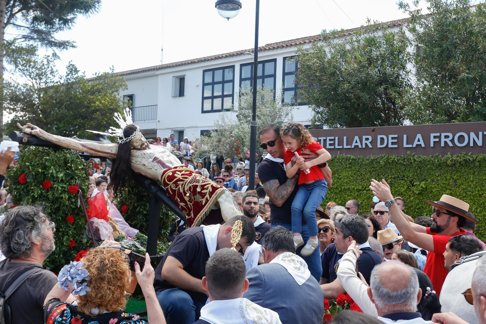 Feria y la romería del Cristo de la Almoraima, en Castellar. Feria y la romería del Cristo de la Almoraima, en Castellar.
